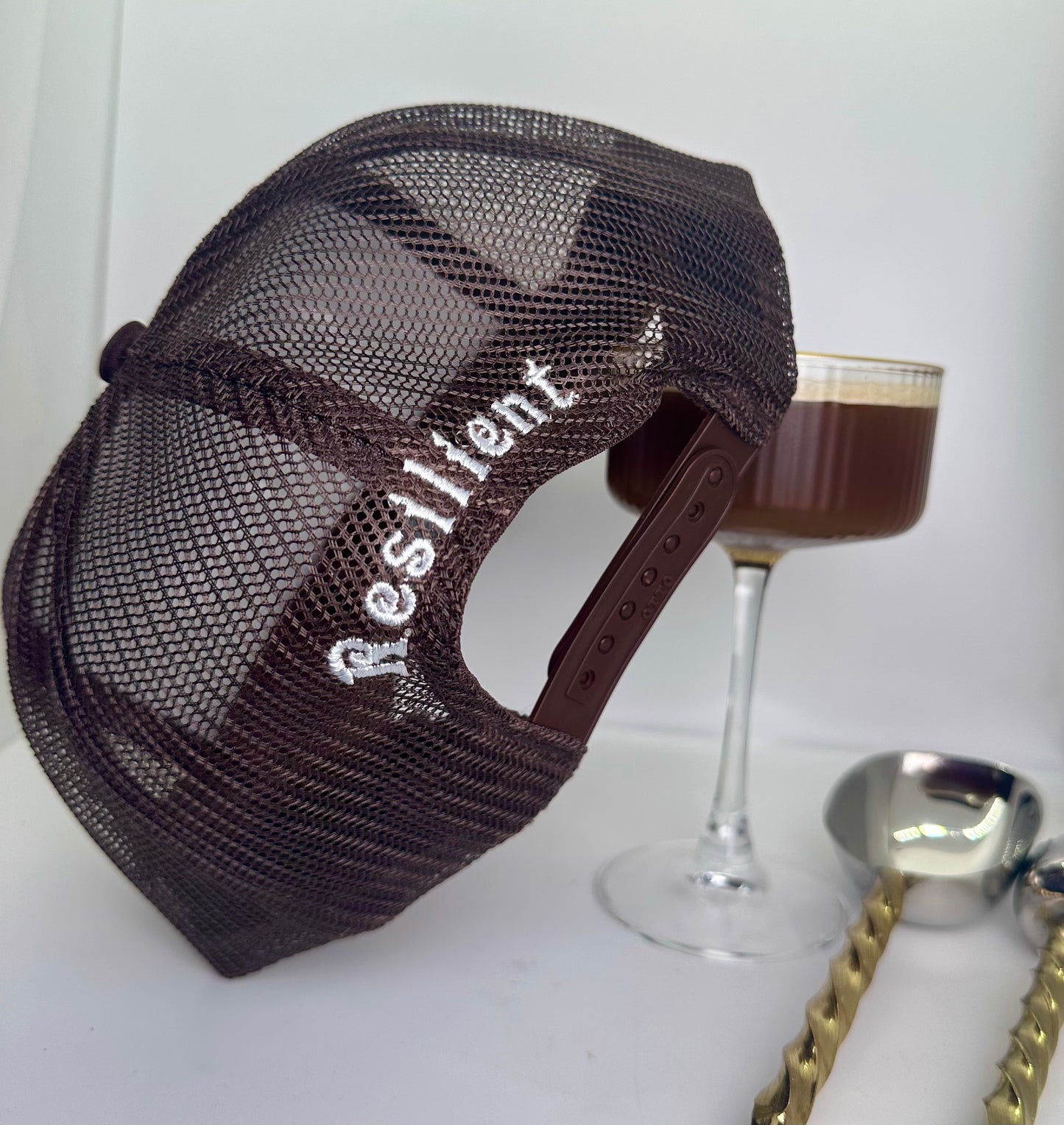 Espresso, martini hat