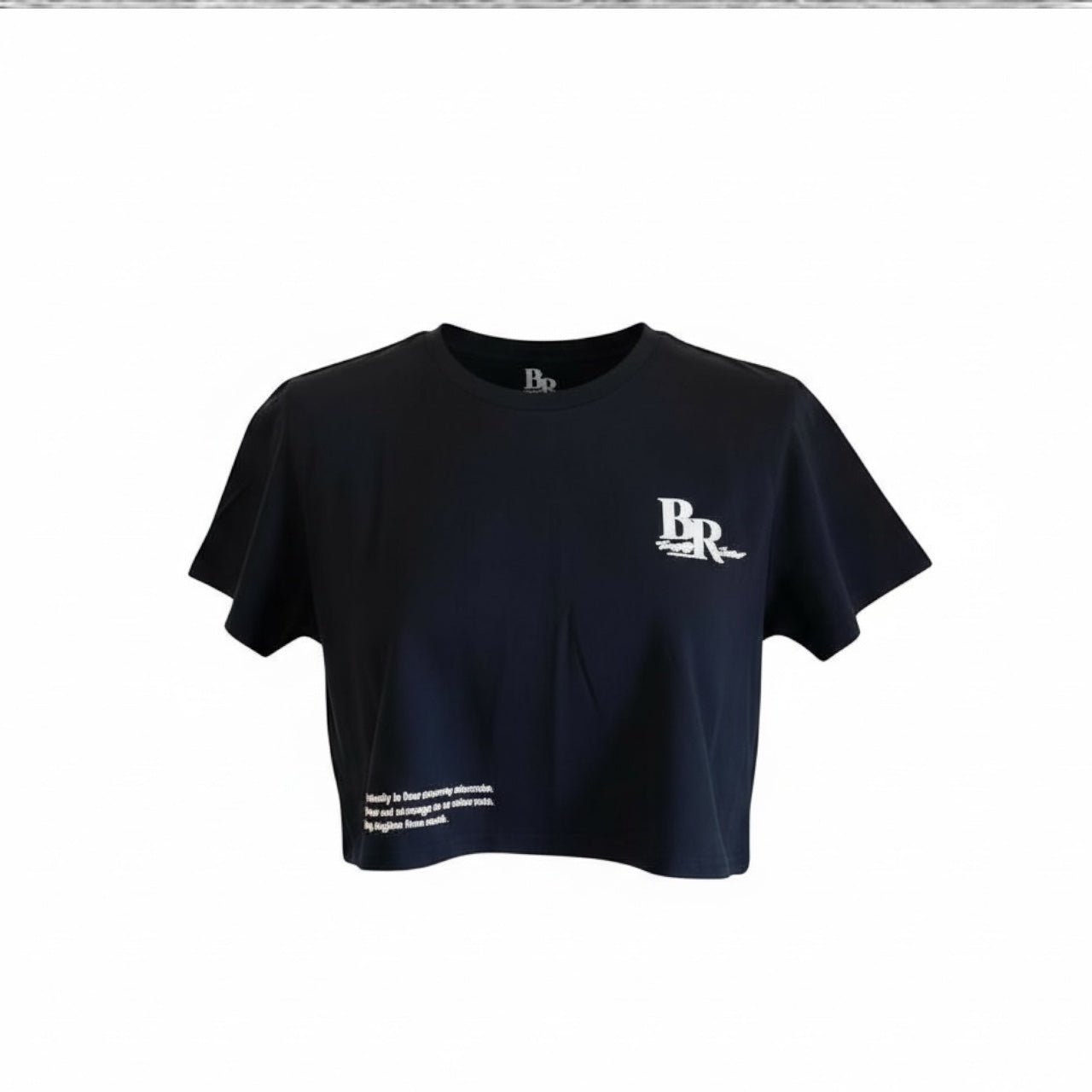 LA woman crop tank top