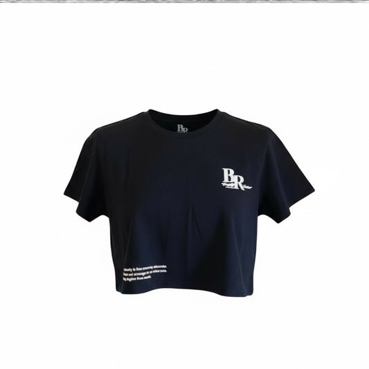 LA woman crop tank top