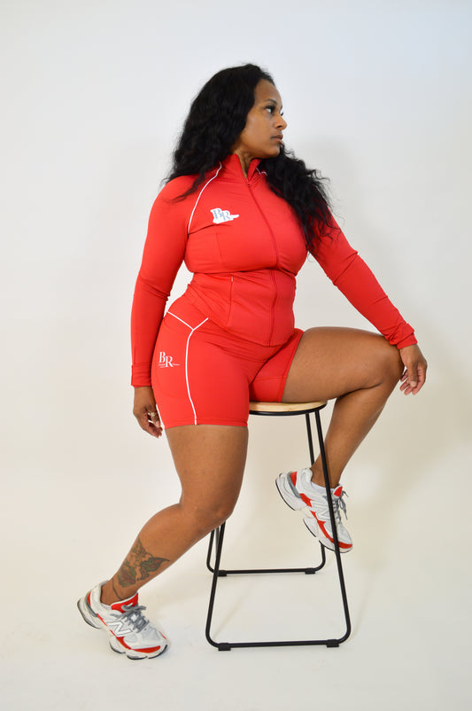 Cherry Red Snatched Set